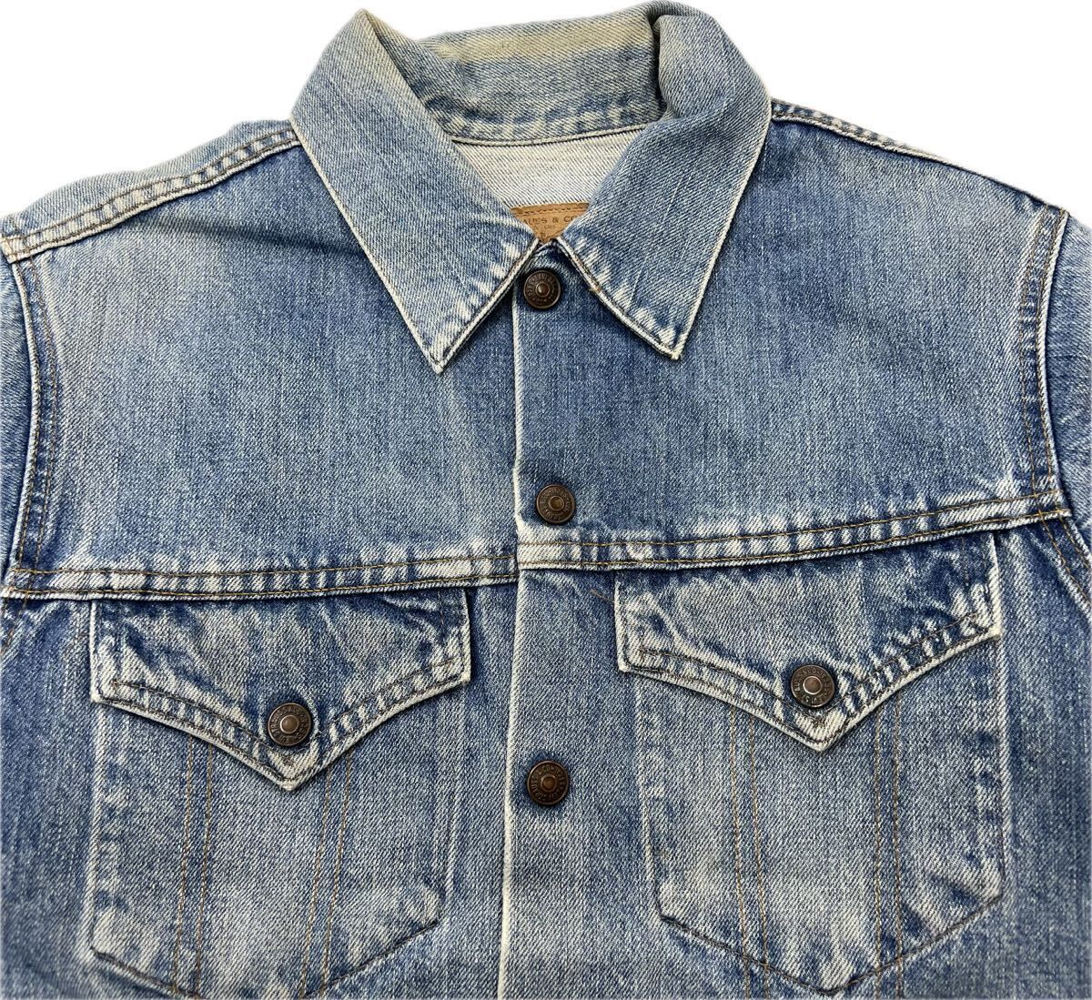 w*i様 1970s USA製 LEVI'S 70705-0317 サイズ 18 70s ☆ LEVIS ☆ 70705-0317 デニムジャケット トラッカージャケット