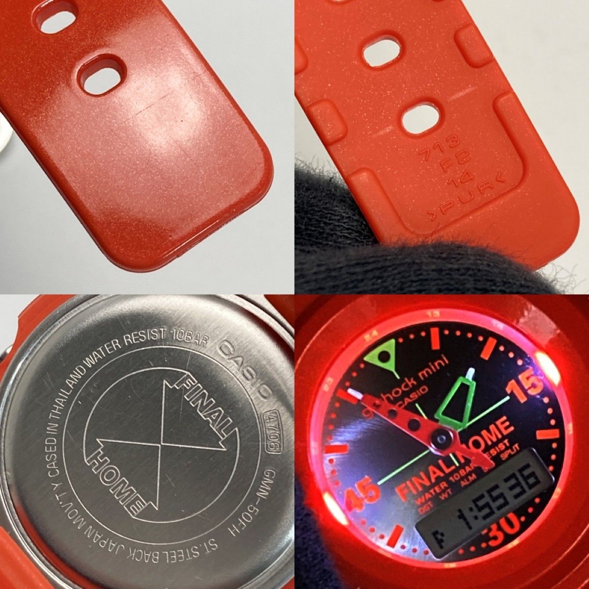 CASIO カシオ G-SHOCK mini FINAL HOME GMN-50FH-4BJR オレンジ 
