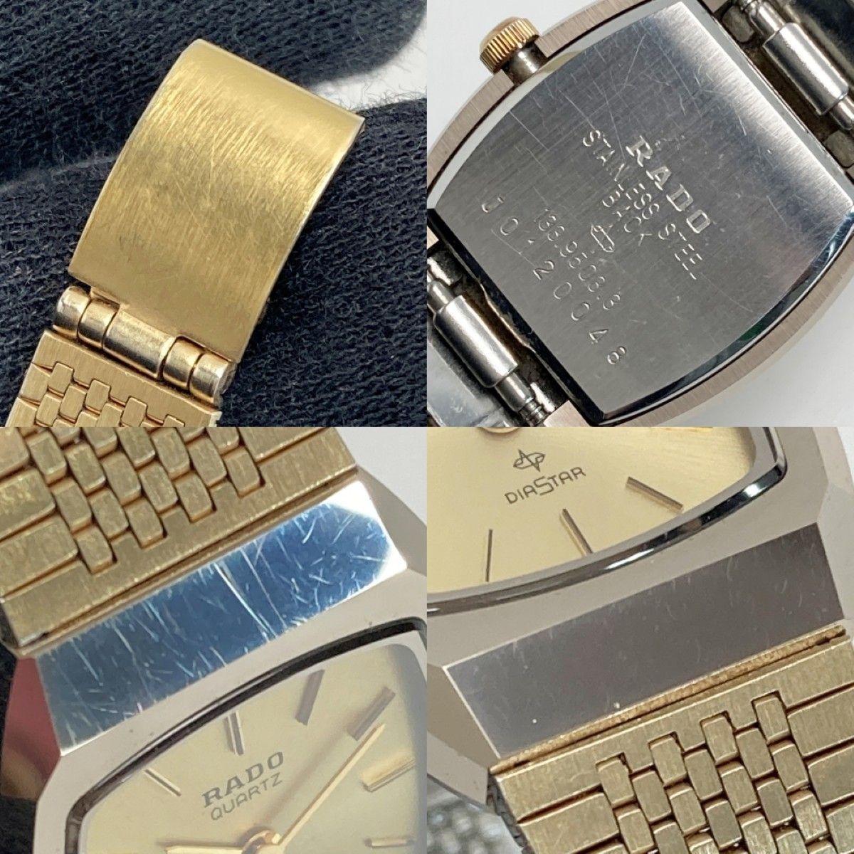 RADO ラドー ダイヤスター 133.9503.3 ゴールド クォーツ レディース 