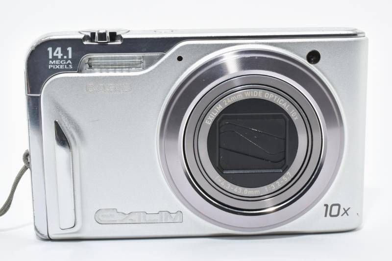 ☆ジャンク CASIO EX-H15 コンパクトデジタルカメラ ジャンク】Casio カシオ EXILIM EX-H15 シルバー コンパクトデジタル