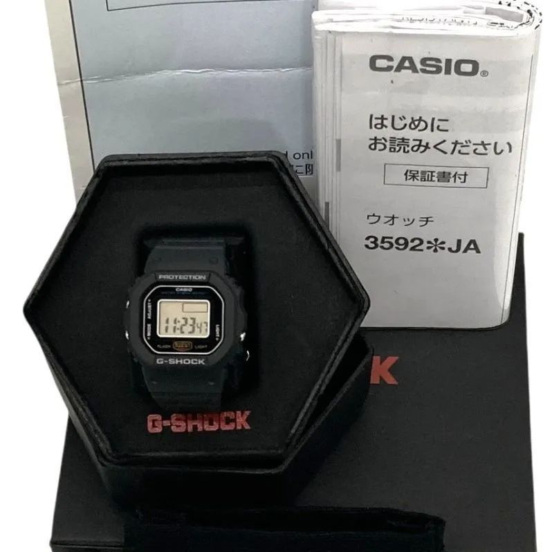 s826【新品未使用品】CASIO G-SHOCK DW-5600 デジタル腕時計 
