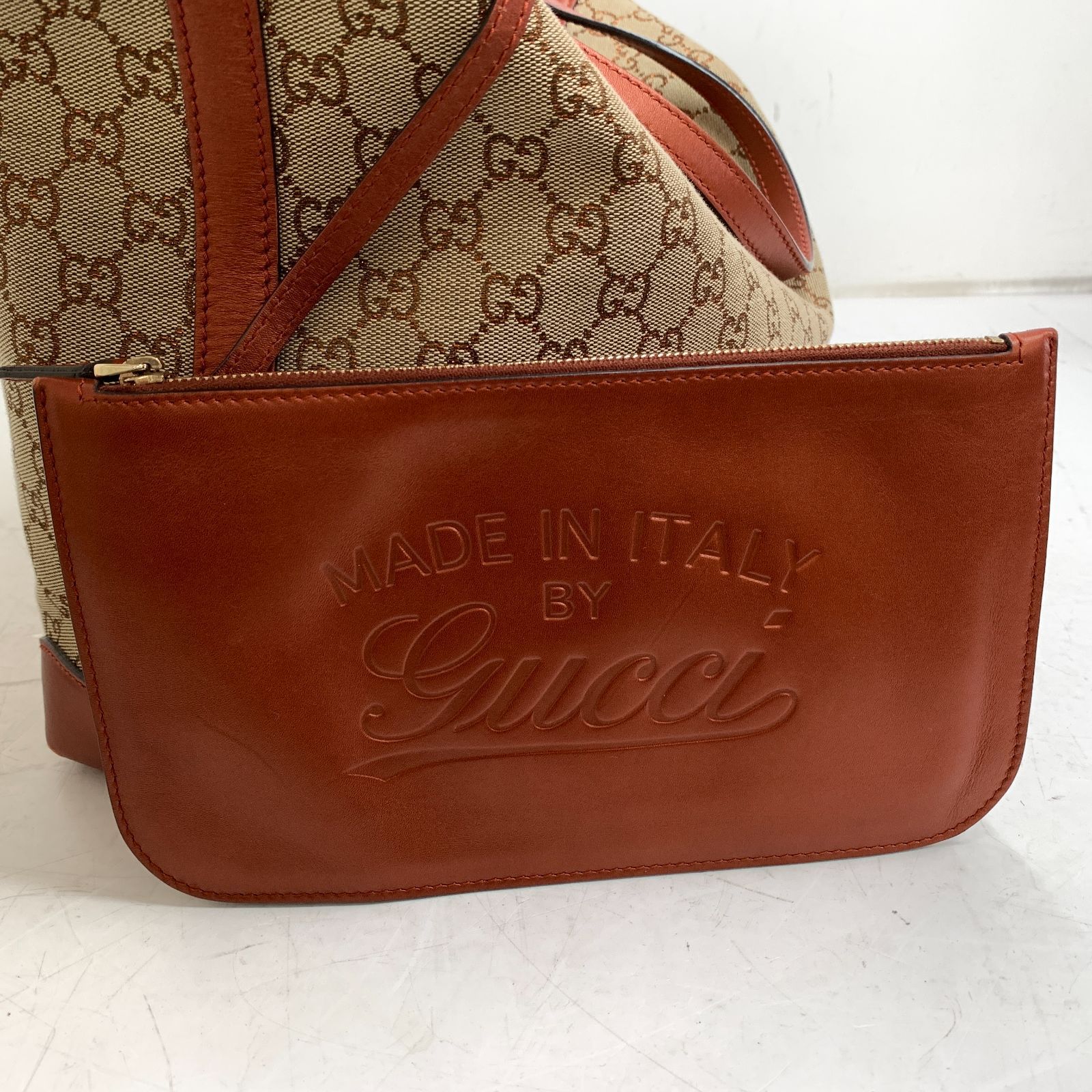 GUCCI グッチ GGキャンバス 美品 極 良品 保存袋/ポーチ付 グッチ 