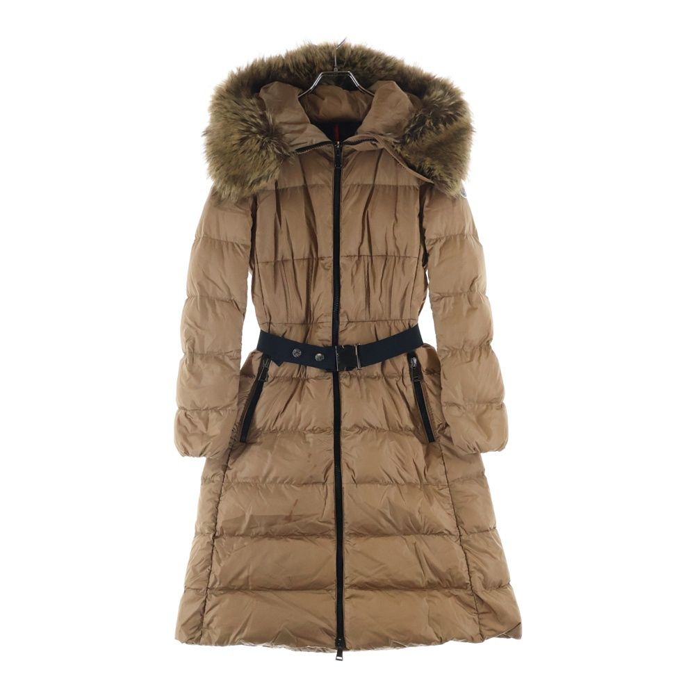 MONCLER (モンクレール) 21AW BOUCAGE ファーフーデッドダウンコート 