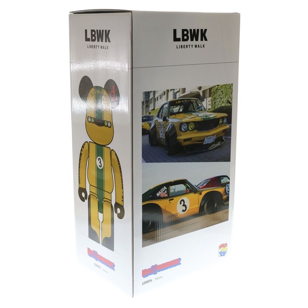MEDICOM TOY (メディコムトイ) BE@RBRICK RIBANNA-KUN LBWK 1000% ベア 