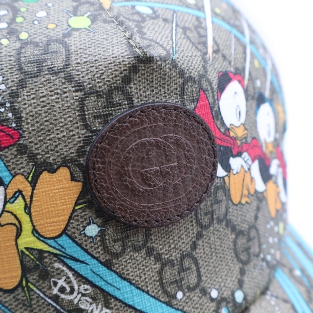 GUCCI (グッチ) ×Disney Donald Duck Trucker Cap ディズニー ドナルド