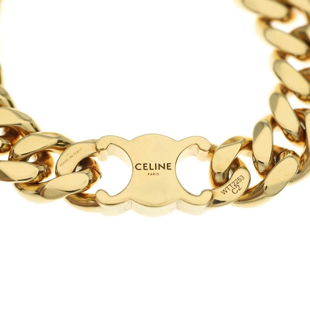 CELINE (セリーヌ) トリオンフ グルメット チェーン ブレスレット