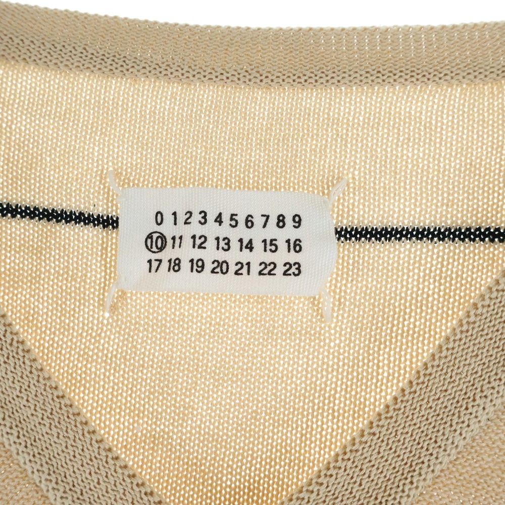 Maison Margiela (メゾンマルジェラ) ミスディアナ期 Vネックボーダー