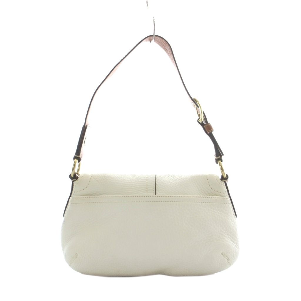 コーチ COACH ショルダーバッグ レザー 本革 白 ホワイト コーチ COACH ショルダーバッグ レザー 本革 白 ホワイト
