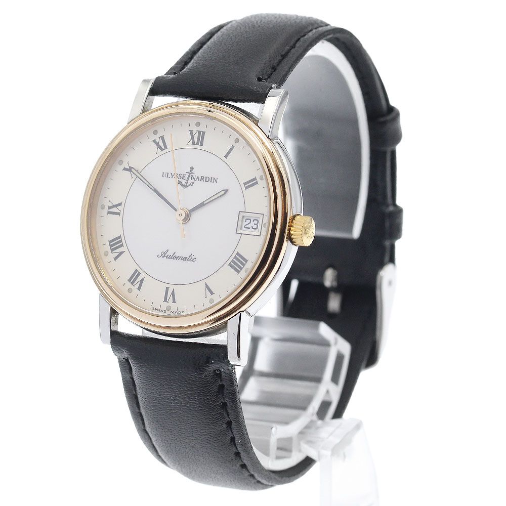 ユリス・ナルダン Ulysse Nardin 135-22 サンシアー デイト 自動巻き メンズ _945073 ユリス・ナルダン Ulysse Nardin 135-22 サンシアー デイト 自動巻き