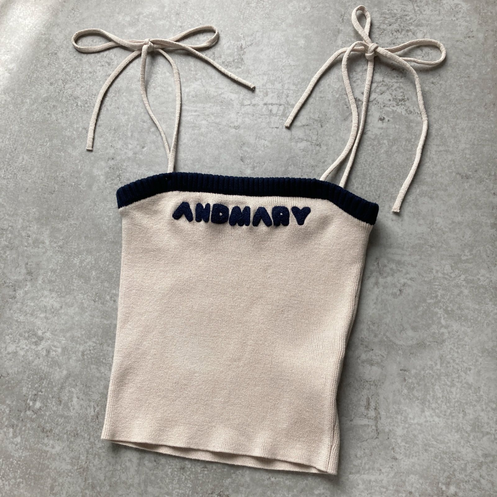 ANDMARY アンドマリー Zoe full zip setup 大人気 完売品 肩紐