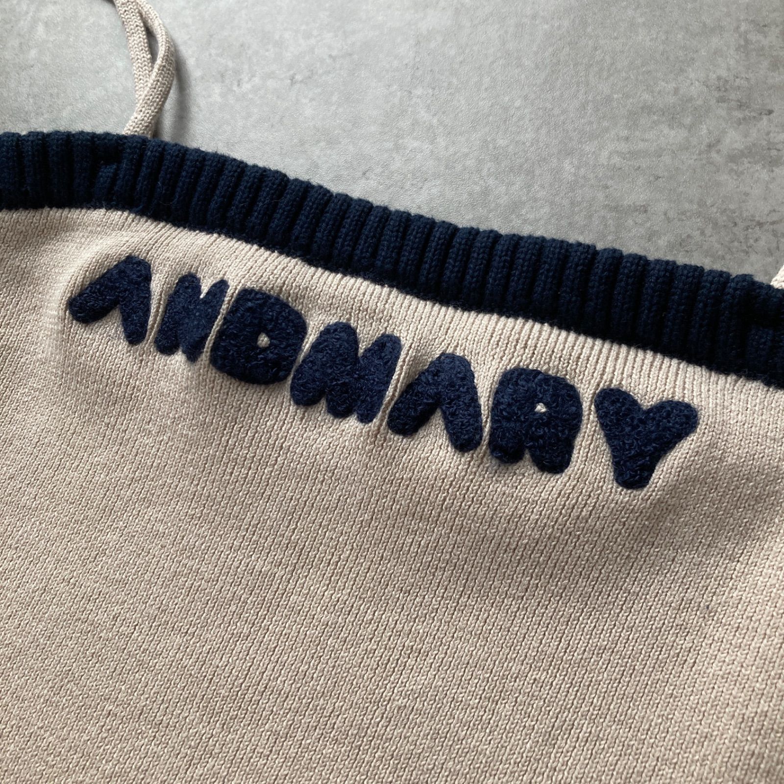 ANDMARY アンドマリー Zoe full zip setup 大人気 完売品 肩紐