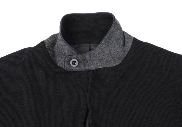 サカイsacai コットンワッフルテーラードジャケット 黒1 - メルカリ