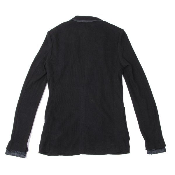 サカイsacai コットンワッフルテーラードジャケット 黒1 サカイsacai コットンワッフルテーラードジャケット 黒1 - メルカリ