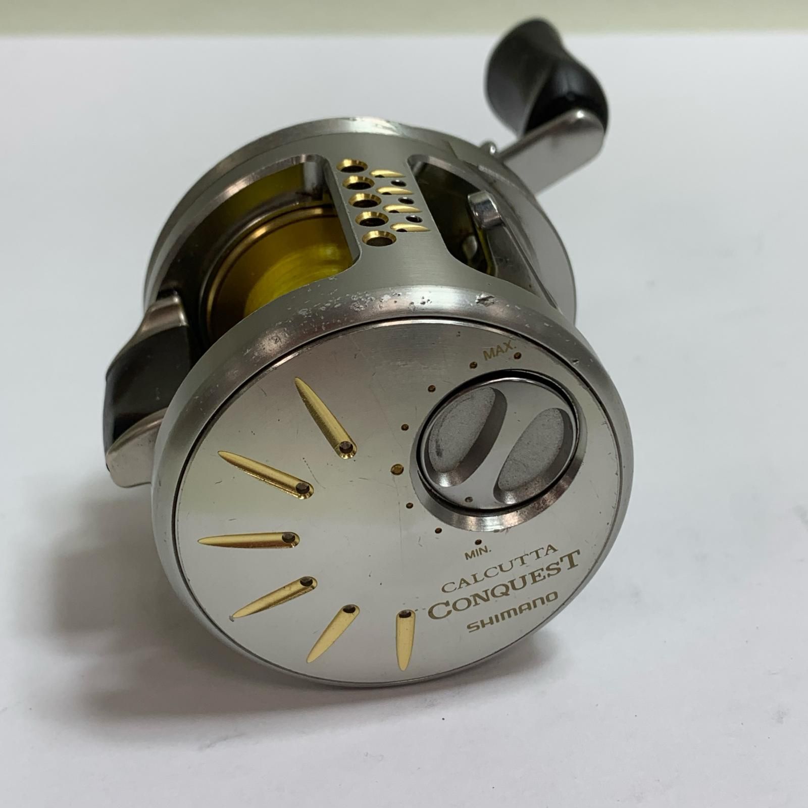 SHIMANO シマノ 04カルカッタコンクエスト101DC 　ベイトリール　キズあり　本体のみ 01866 SHIMANO シマノ 04カルカッタコンクエスト101DC ベイトリール キズあり
