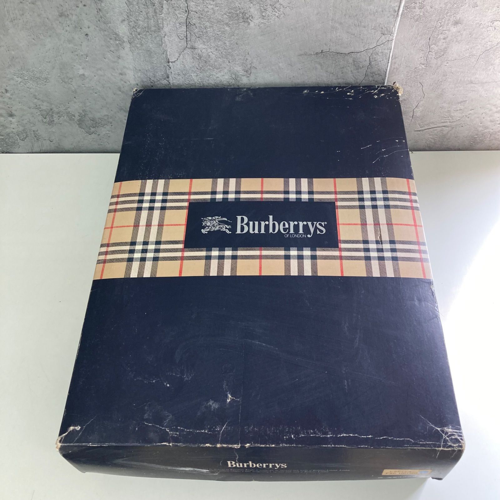 Burberrys OF LONDON 西川産業 純毛毛布 毛100% ウール100% 140cm
