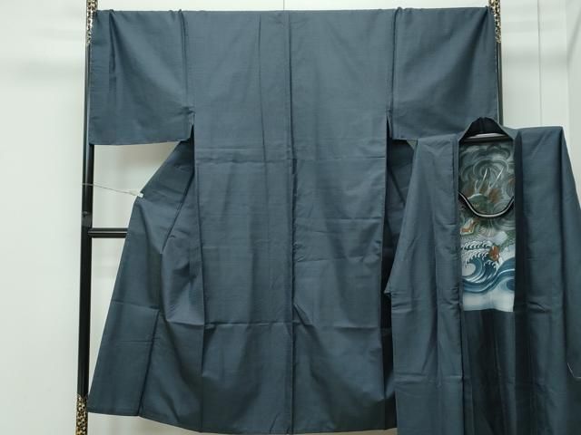 平和屋着物●極上　男性　本場大島紬　アンサンブル　キングサイズ　100亀甲　総詰め　逸品　未使用　CZAA5259s6 平和屋着物○極上 男性 本場大島紬 アンサンブル キングサイズ 100亀甲