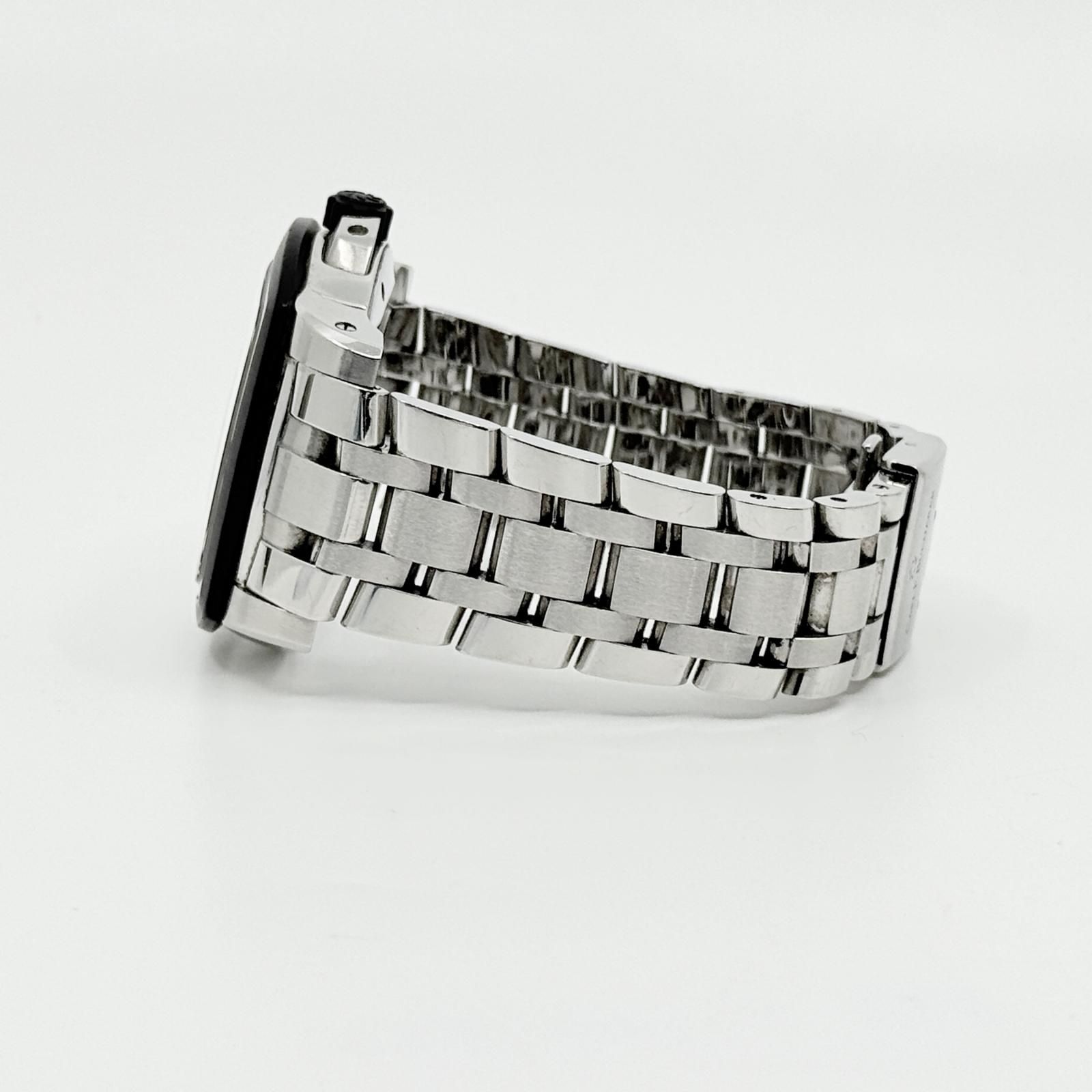  CARL.F.BUCHERER カール F ブヘラ 10627.13 10.0208 ブラック AT メンズ パワーリザーブ 箱ギャラ 腕時計 Vネック 自動巻き時計 腕時計(アナログ)