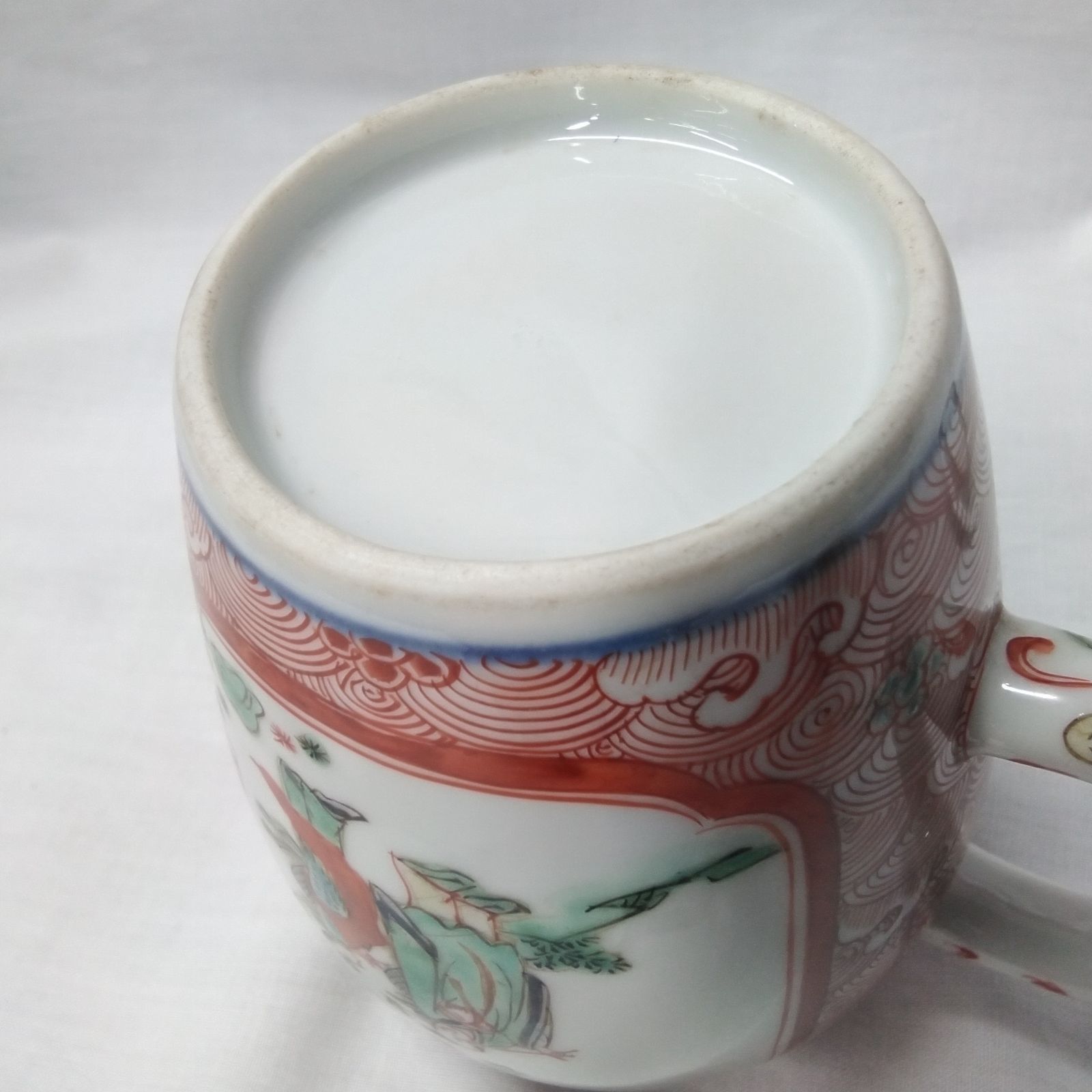 煎茶道具 水注 水次 赤絵 茶道 アンティーク 現状品 U277 - メルカリ