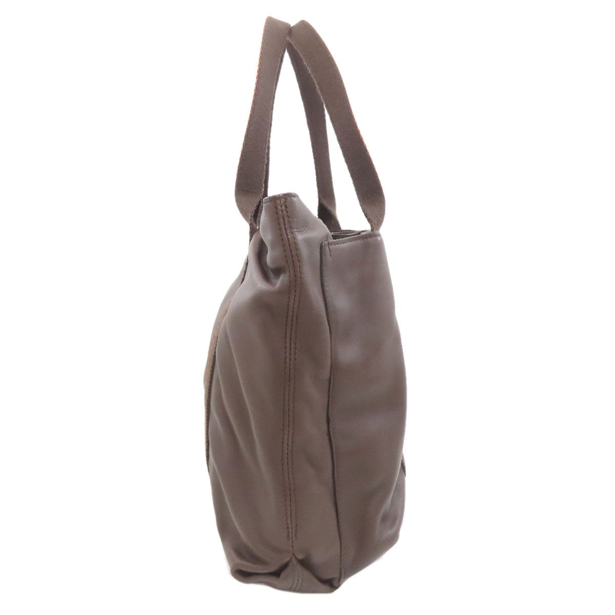 HERMES エルメス キャラバンホリゾンタルMM 2WAY ハンドバッグ カーフ 