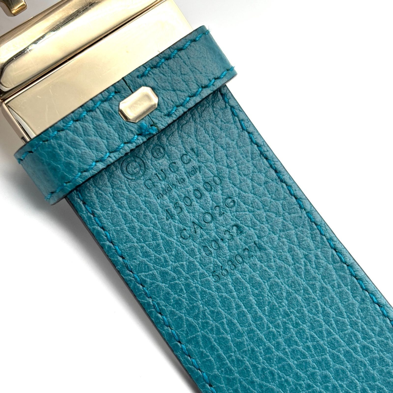 極美品】GUCCI グッチ ベルト インターロッキングG バックル レザー 本