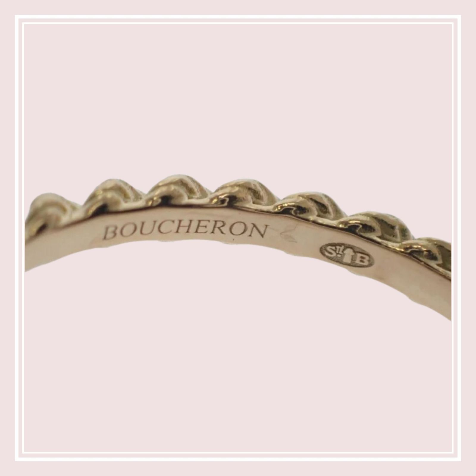 Boucheron】セルパンボエム JRG02743 リング K18イエローゴールド 