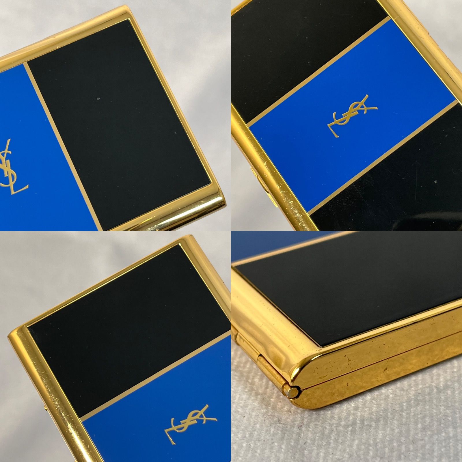管2603-148】YVES SAINT LAURENT イヴサンローラン シガレットケース