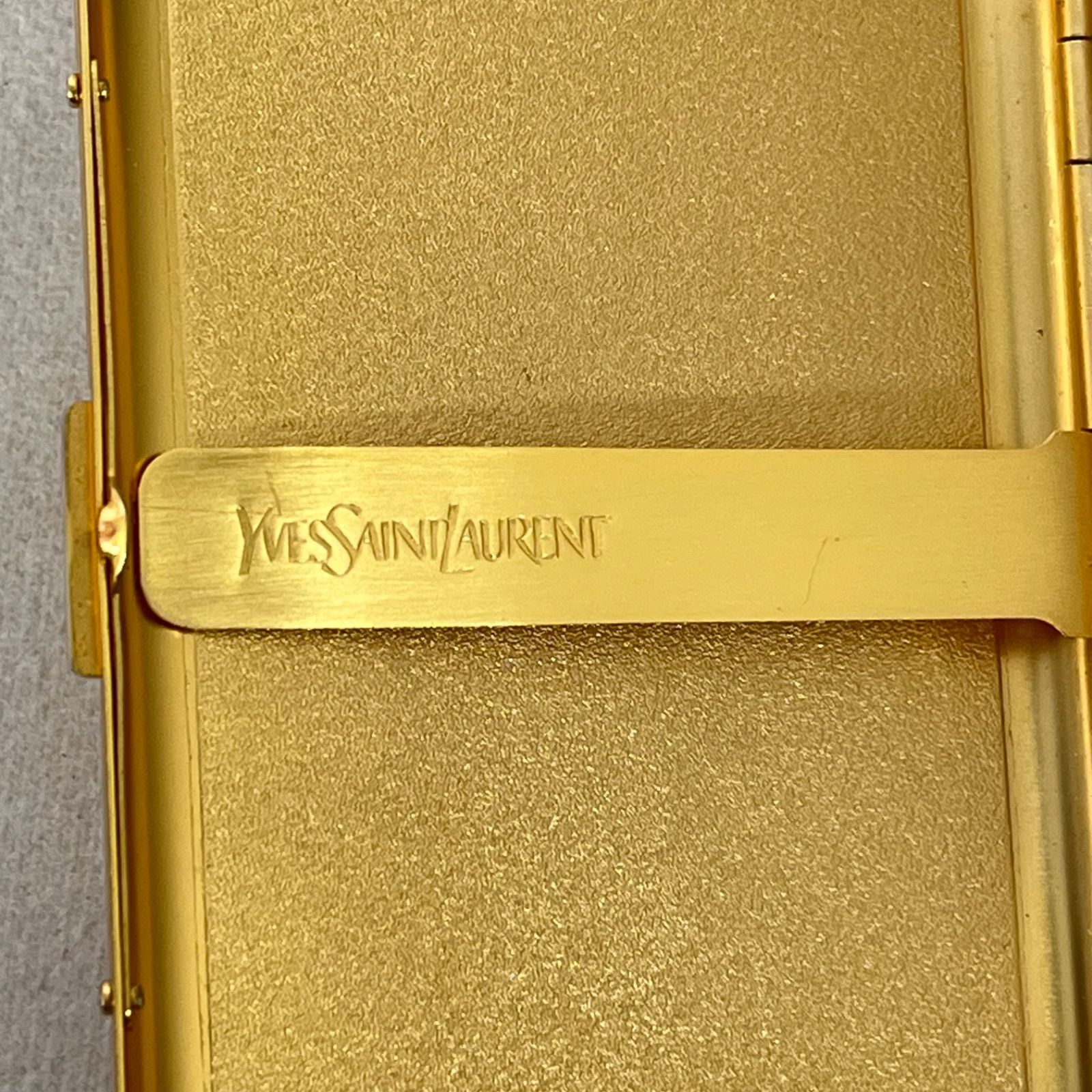 管2603-148】YVES SAINT LAURENT イヴサンローラン シガレットケース