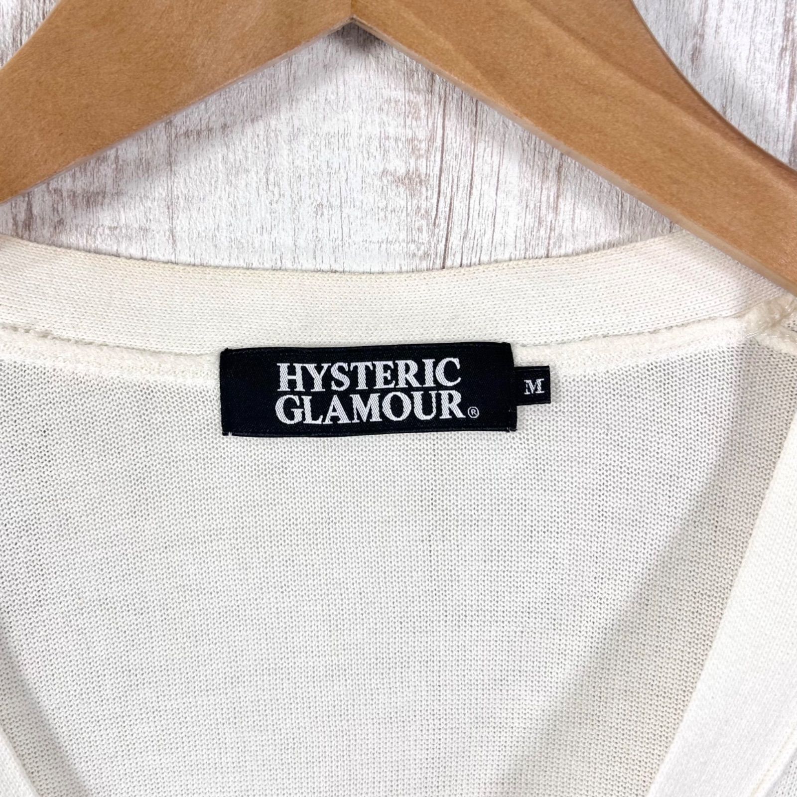 HYSTERIC GLAMOUR ヒステリックグラマー ヒスガール Vネック ロング 