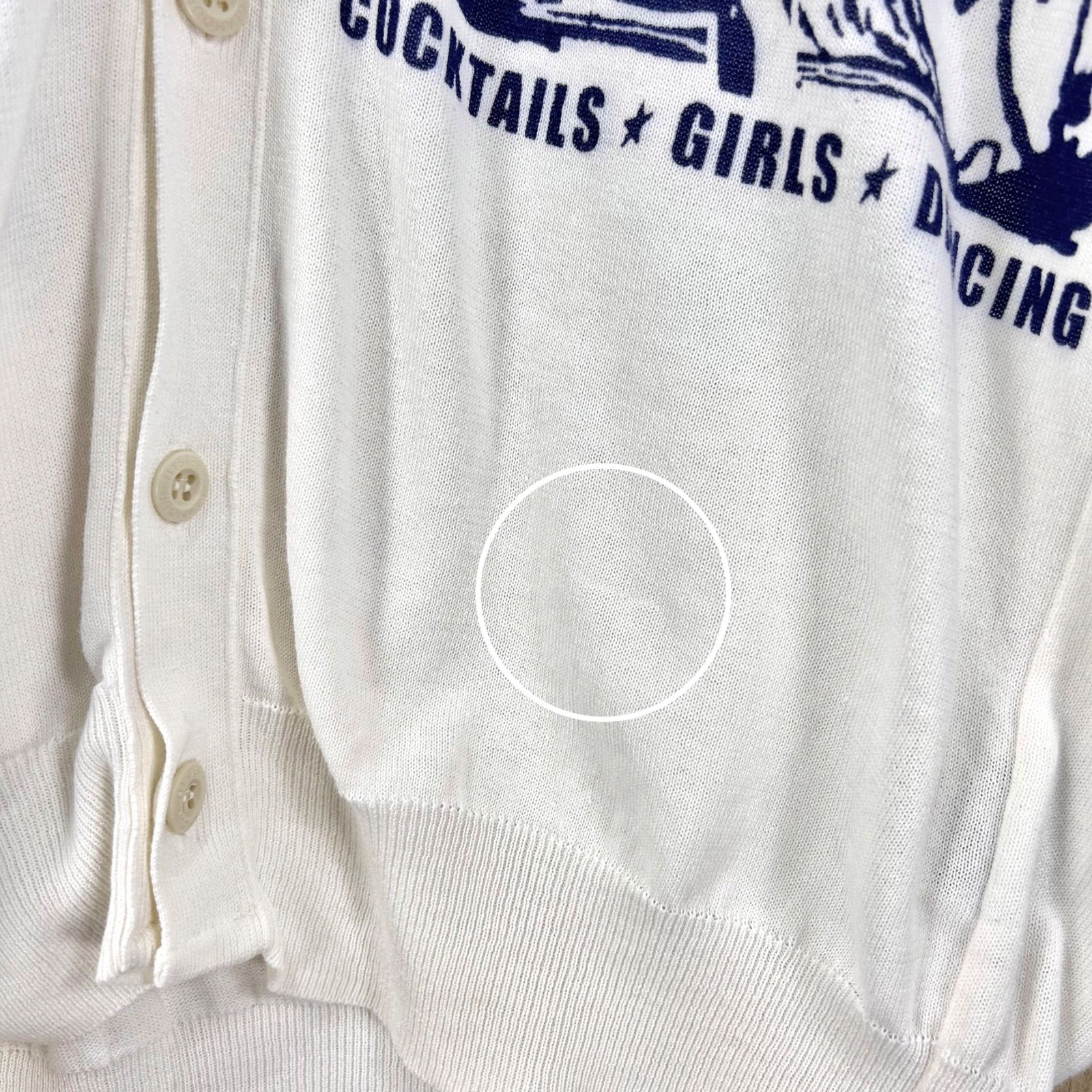 HYSTERIC GLAMOUR ヒステリックグラマー ヒスガール Vネック ロング 
