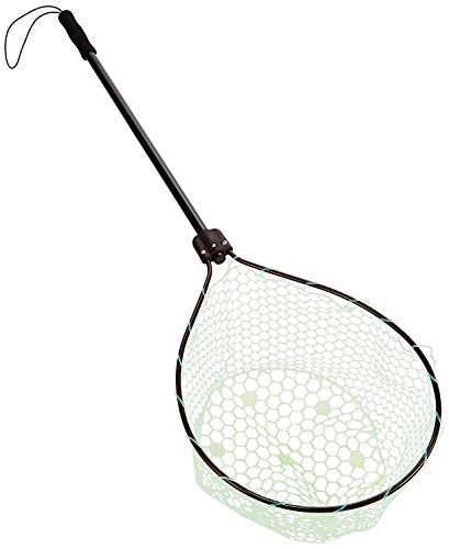 新品 スミス(SMITH LTD) ランディングネット ラバーネット 400H×600mmW グリーン 0719