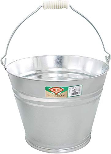 新品 尾上製作所(ONOE) 20個入り バケツ6号0.27 G-B-11027 [11リットル ガーデニング 園芸 キャンプ 衝撃・寒さ・曲がり・折れ・火に強い トタン製 口径30.4 x 底径20.6 x 深さ22.3cm 日本製]