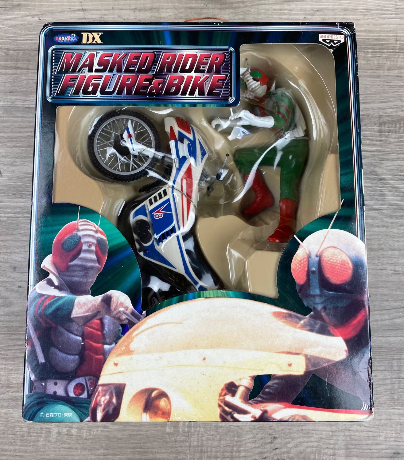 未開封 仮面ライダー MASKED RIDER FIGURE & BIKE DX版 26WK0423