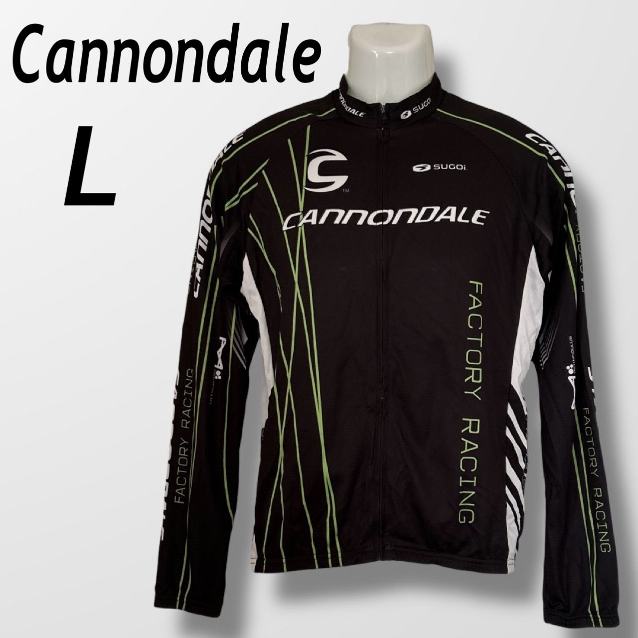 Cannondale キャノンデール メンズ サイクルジャージ L サイクルウェア 
