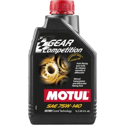 新品 MOTUL(モチュール) GEAR COMPETITION (ギア コンペティション) 75W140 100%化学合成ギアオイル[正規品] 1L 13103111