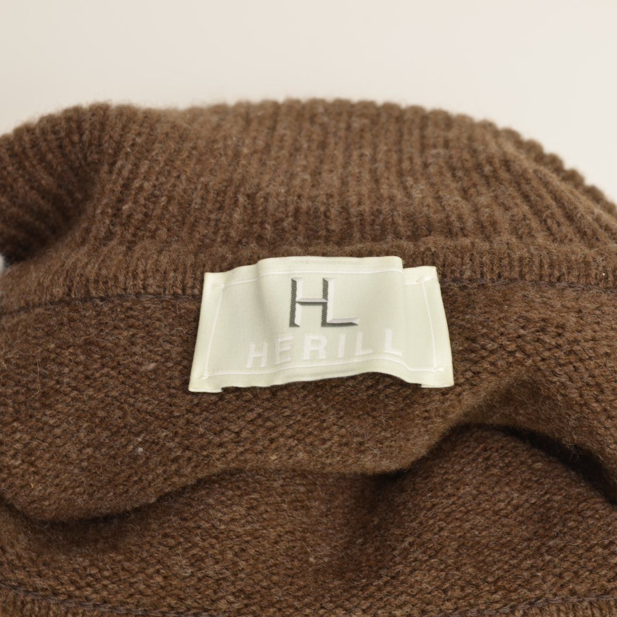 HERILL】23AW 23-080-HL-8170-3 Blacksheep Turtleneck ブラックシープ 