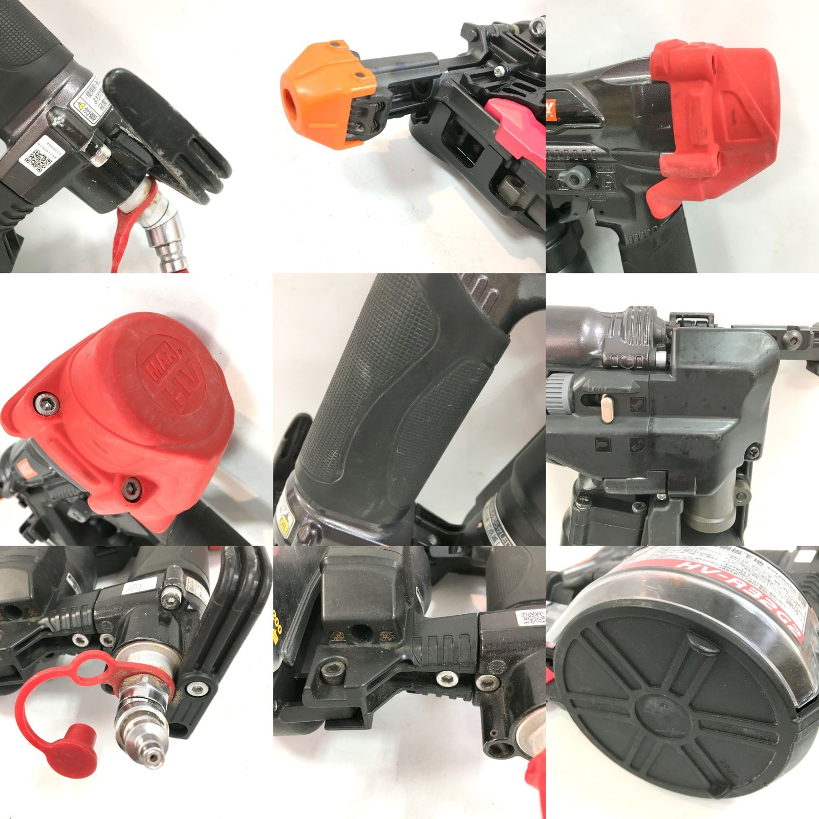 MAX マックス 32mm 高圧ターボドライバ HV-R32G2 空気圧1.8～2.3MPa 