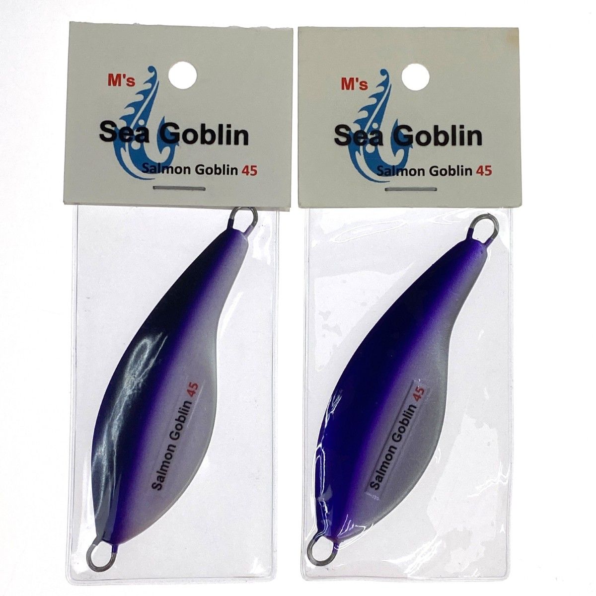 M's Sea Goblin 45g スプーン 8個セット M's Sea Goblin サーモンゴブリン 45 2つセット パープルシェル