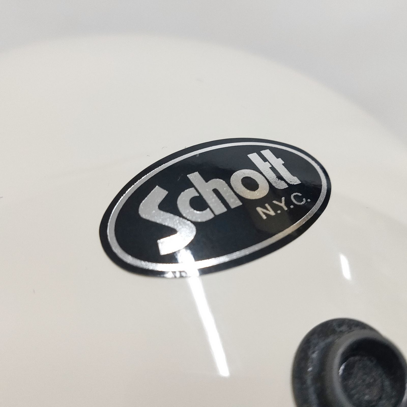新品 未使用 ショット モーターサイクル ヘルメット ホワイト M