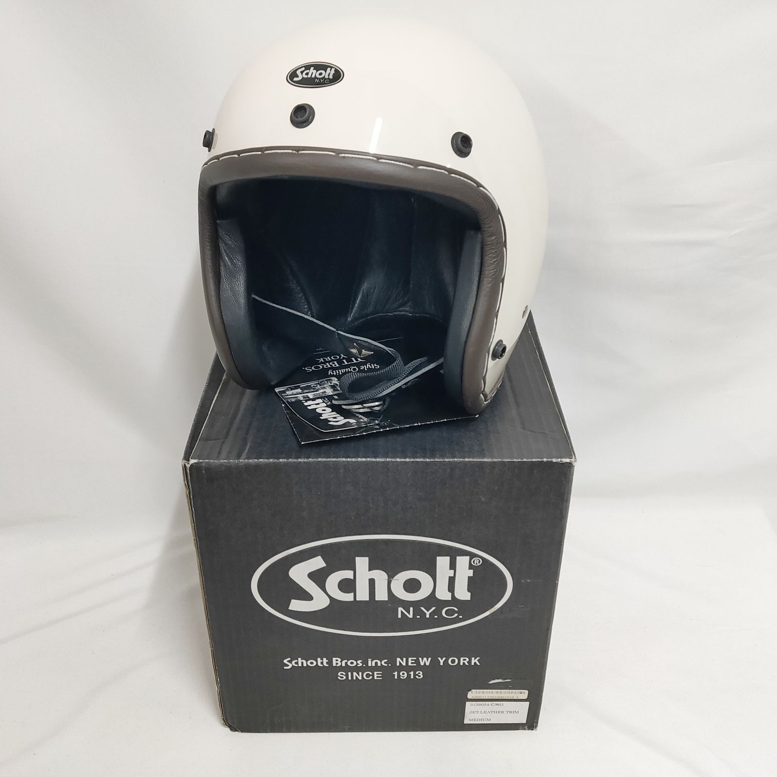 新品 未使用 ショット モーターサイクル ヘルメット ホワイト M
