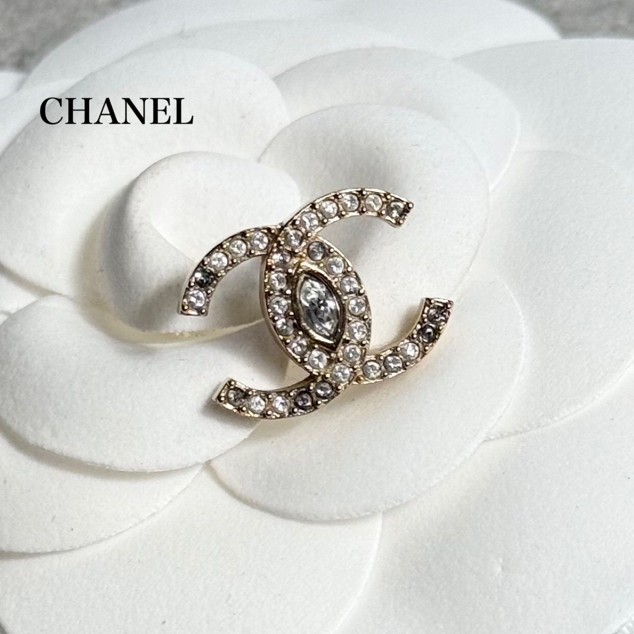 美品 CHANEL シャネルピアス 美品 CHANEL シャネル ココマーク 