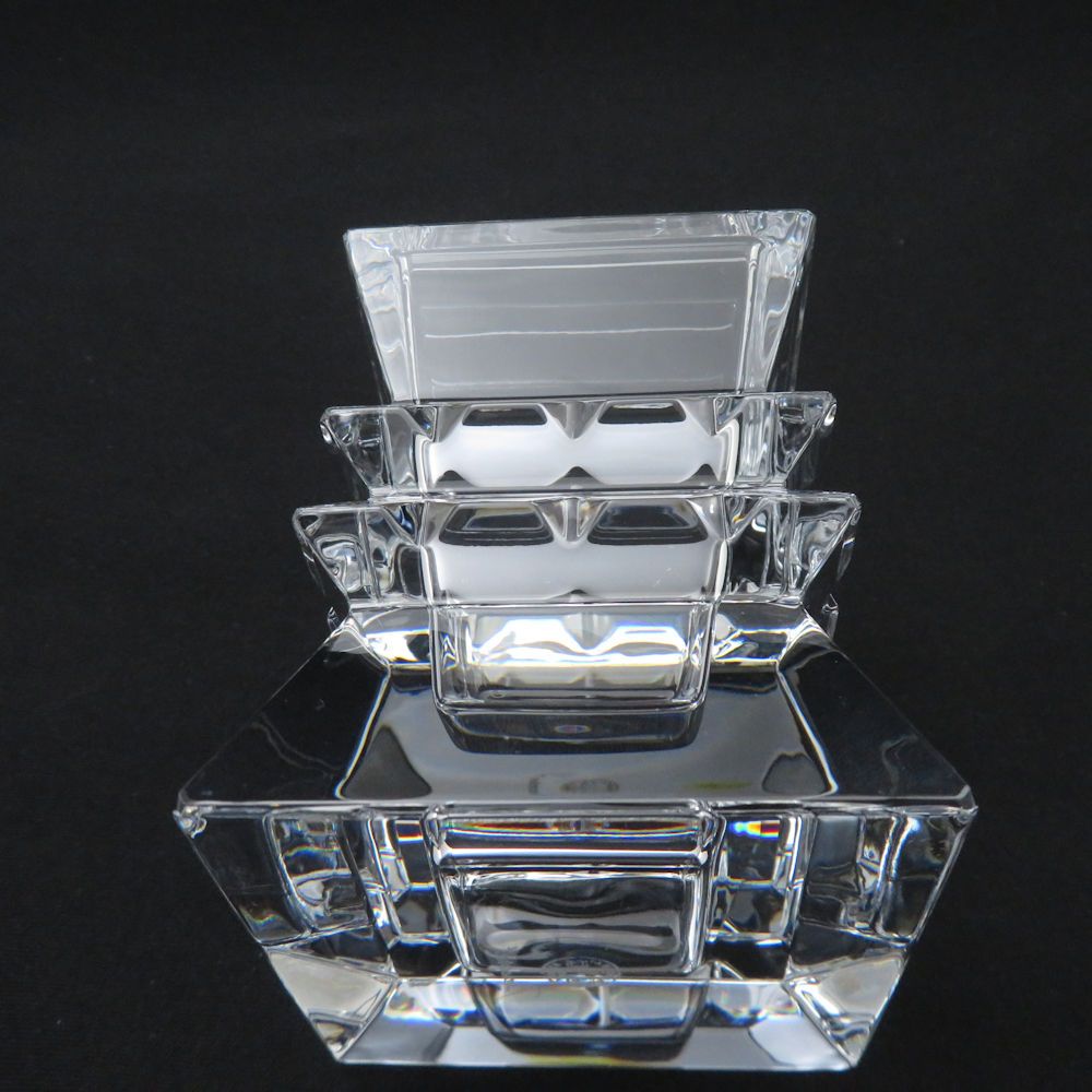 未使用 Baccarat バカラ コロンビーヌ 花瓶 フラワーベース クリスタル 