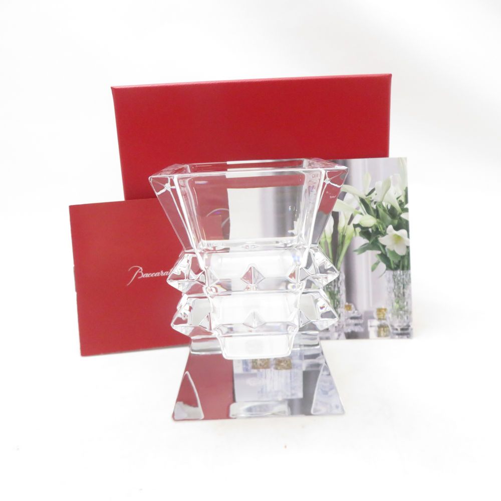 新品未使用 Baccarat バカラ 花瓶 フラワーベース 新品未使用 バカラ