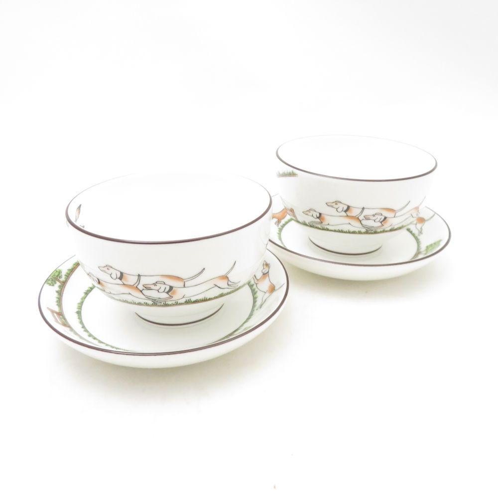 未使用 WEDGWOOD ウェッジウッド ハンティングシーン ジャパニーズ