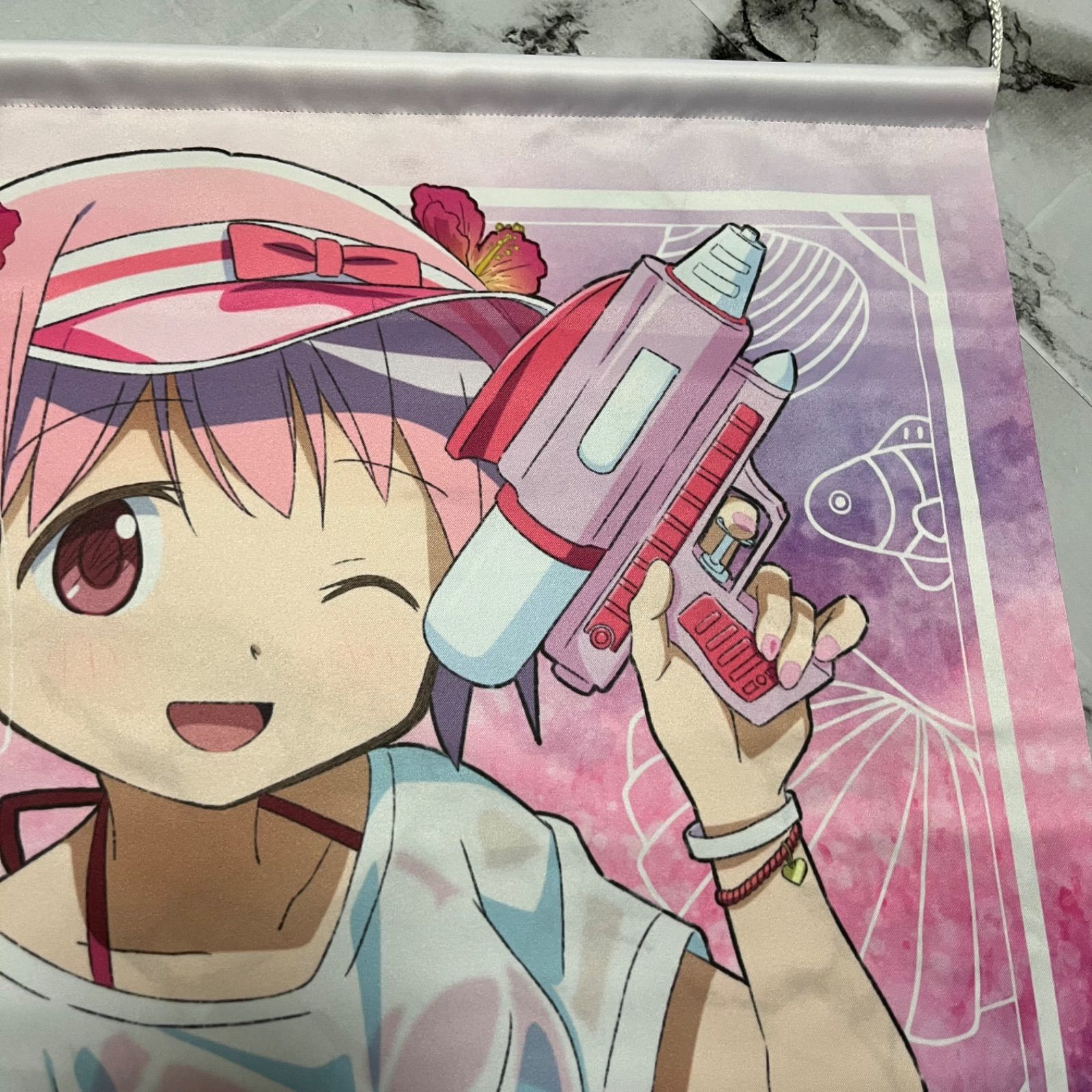 鹿目まどか 描き下ろし B2 タペストリー ドンキ 魔法少女まどかマギカ 
