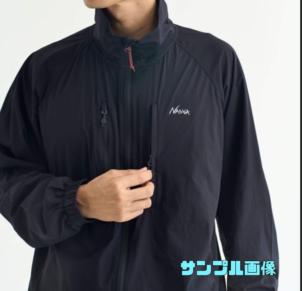 美品 NANGA ハイブリッド テックハイク ジップブルゾン M NANGA（ナンガ）の「ハイブリッドテックハイクジップブルゾン（HYBRID