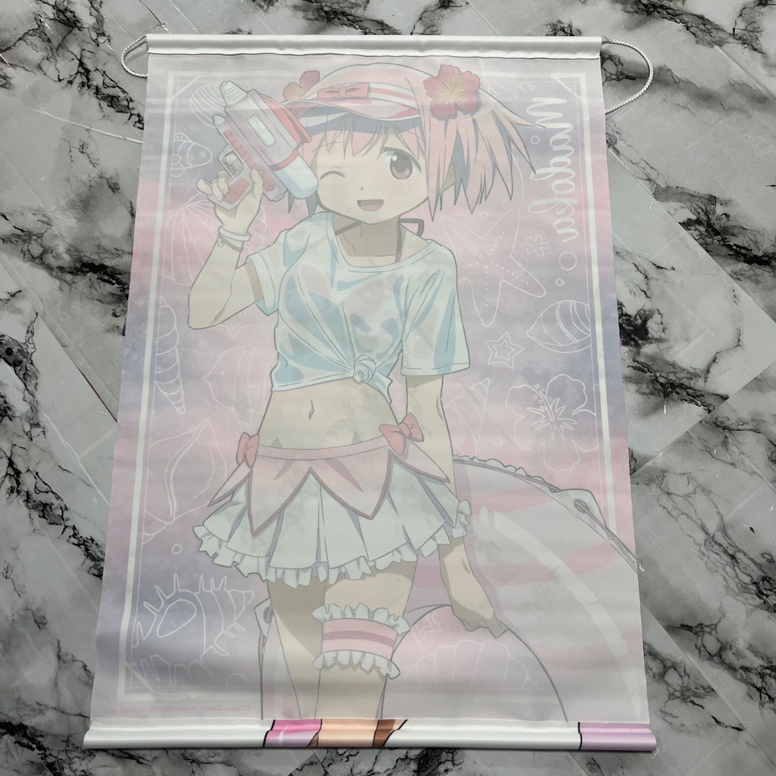 鹿目まどか 描き下ろし B2 タペストリー ドンキ 魔法少女まどかマギカ 