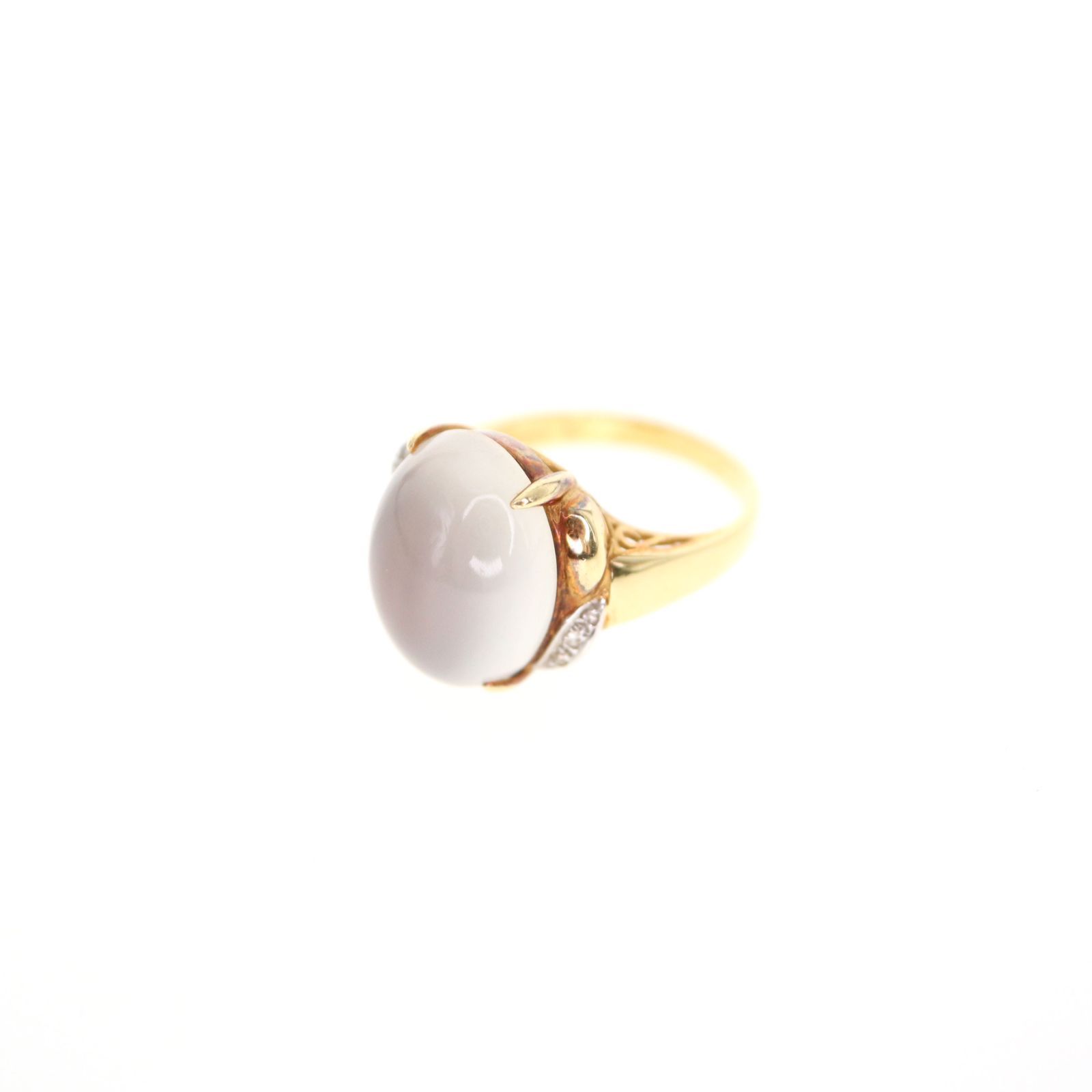 中古】K18 石付リング 約13号 約4g ゴールド 金 - メルカリ