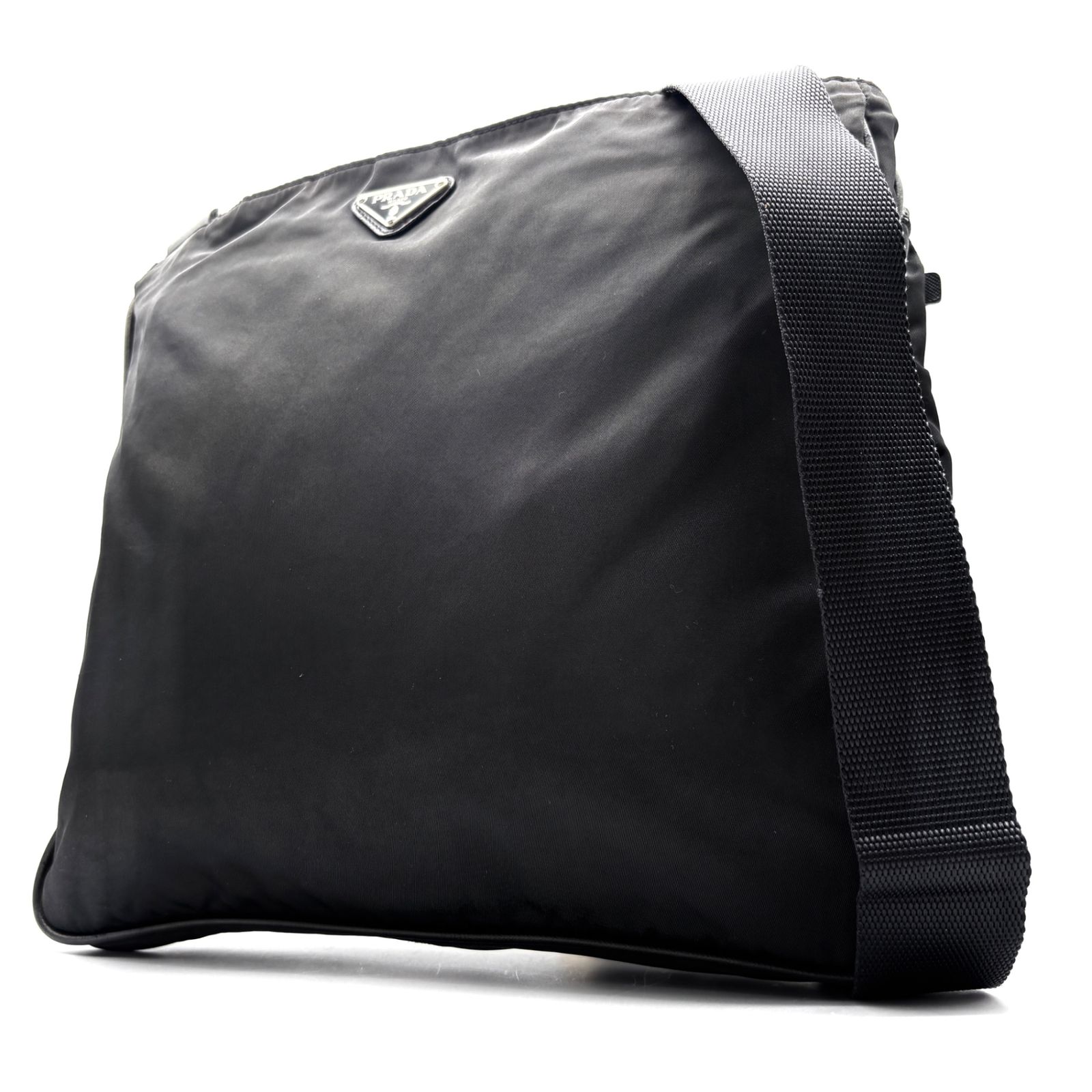 美品】PRADA プラダ ショルダーバッグ テスート ナイロン ブラック 黒 