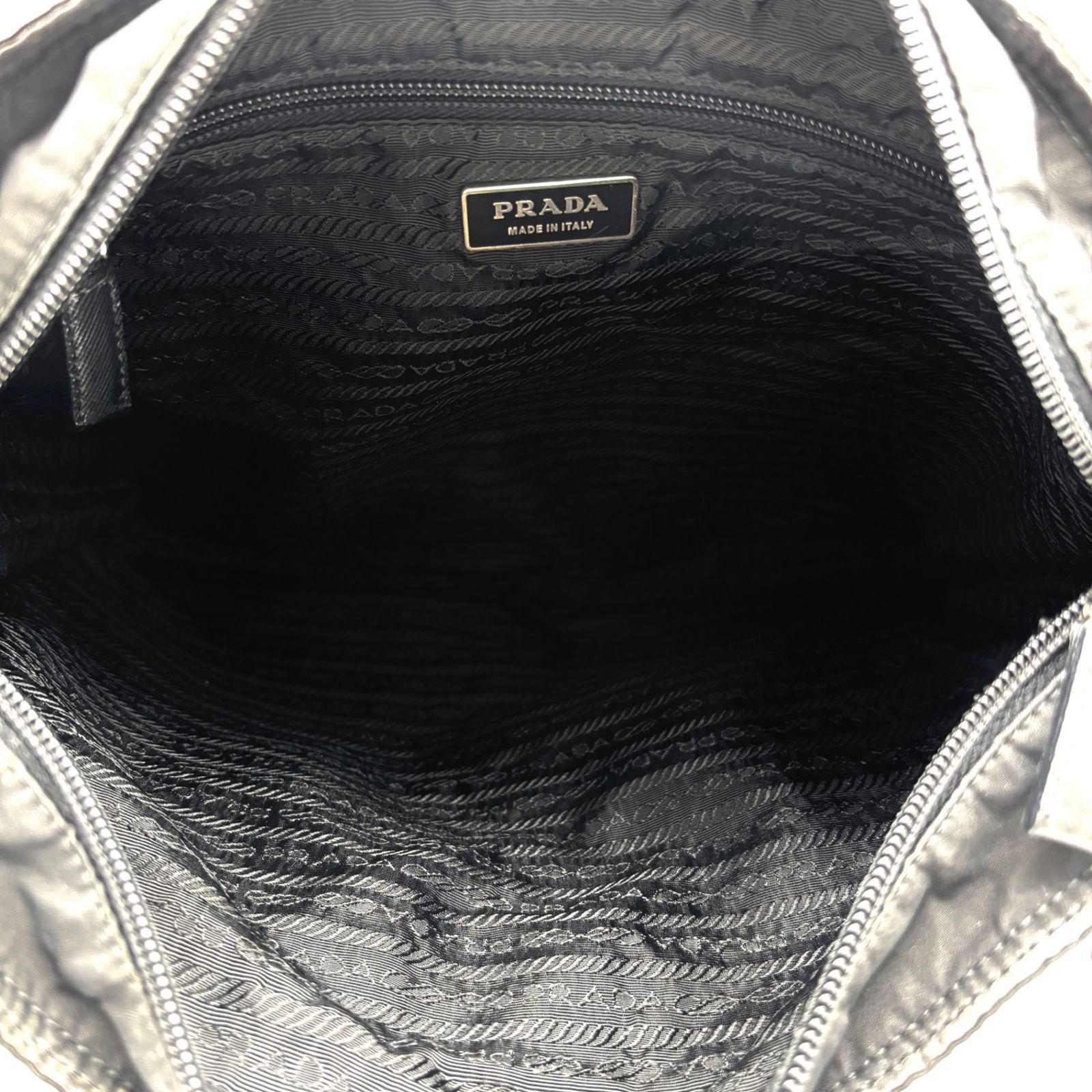 美品】PRADA プラダ ショルダーバッグ テスート ナイロン ブラック 黒 