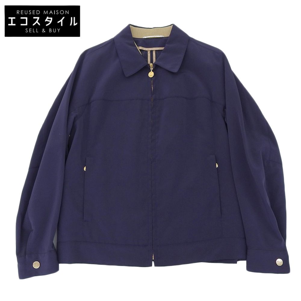 Brioni ブリオーニ コットン ナイロンブルゾン メンズ ネイビー